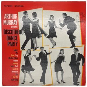 Arthur Murray Presents Discotheque Dance Party Vinyl Record RCA Victor LSP 2998‎